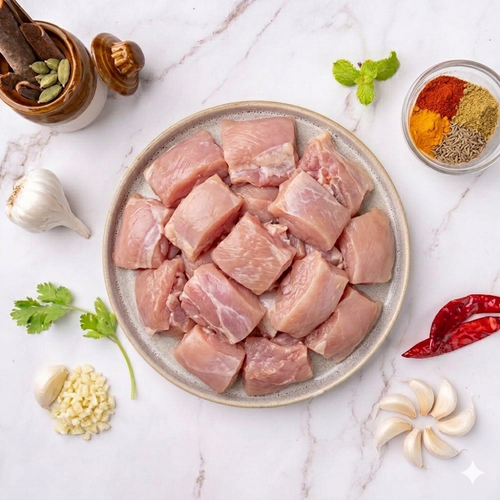 Chicken Boneless Cut-Fresh